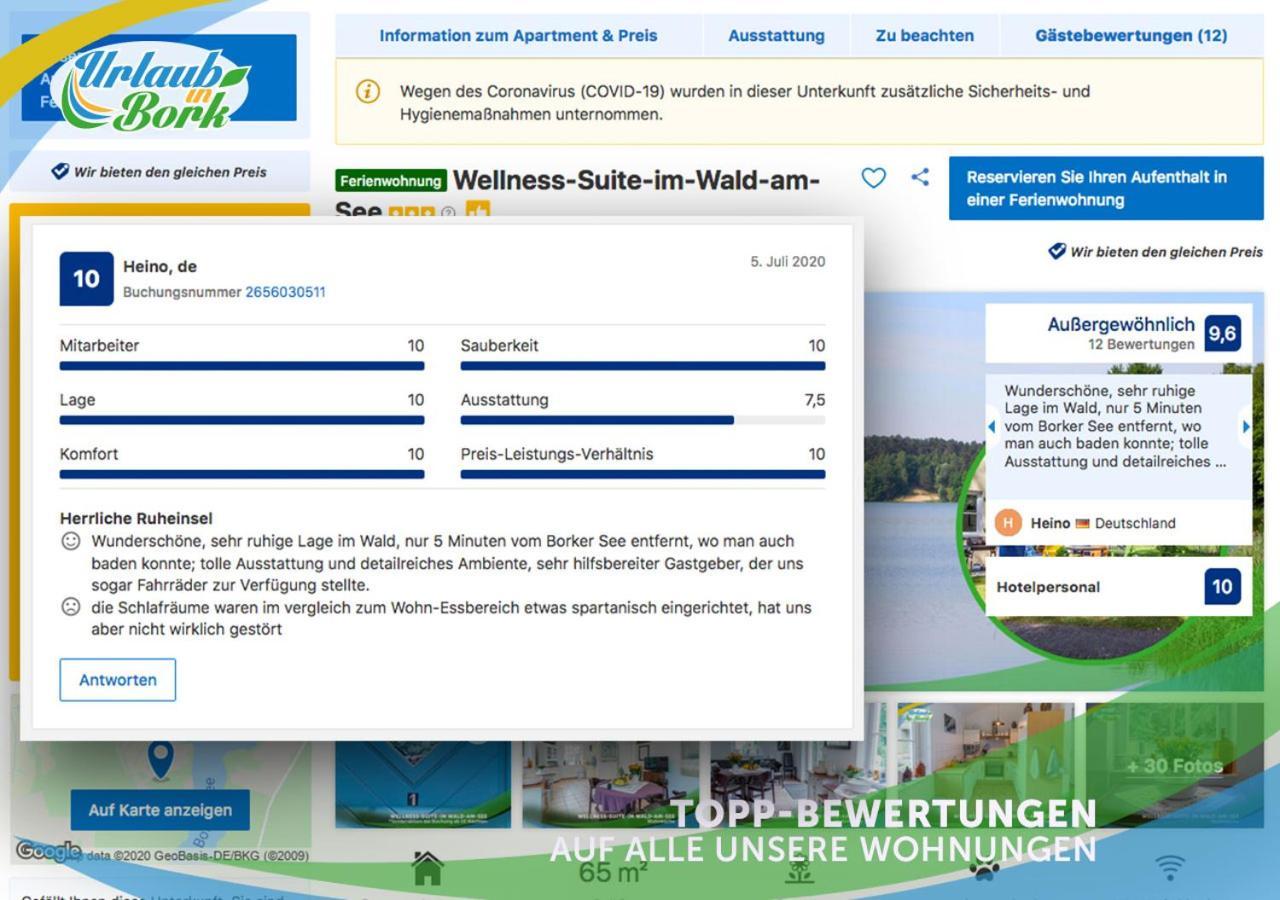 Jagd-Angler-Suite-03-Im-Wald-Am-See Kyritz Eksteriør bilde